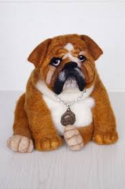 dog english bulldog made in the technique of felting wool toy for private collections needlefeltingtoy b needle felted dog felt dogs needle felted animals