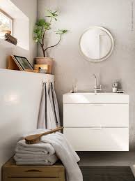 Ikea Deutschland Eine Wandmontierte Godmorgon Waschkommode Hat Weiche Schliess Schubladen Und Viel Platz Ein G Bad Inspiration Ikea Badzubehor Ikea Godmorgon