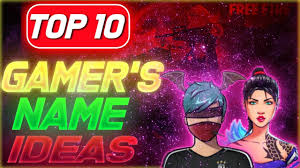 Free fire is the ultimate survival shooter game available on mobile. 10 Unique Gamer Name Ideas Freefire Edition 2021 Xshay Youtube
