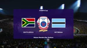 Hugo broos' side will meet lesotho. South Africa Vs Botswana Cosafa Cup 06 07 2021 Pes 2021 Youtube