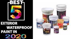 It provides excellent adhesion to exterior surfaces such as concrete, terra cotta, masonry, and wood. Best 5 Exterior Waterproof Paints Best Exterior Wall Paints Best Paint For Exterior Walls 2020 Youtube