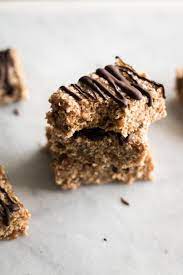 No Bake Walnut Granola Bars Unsweetened Caroline Vegan Snack Recipes Granola Bars Baking