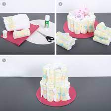 Für jede mottoidee haben wir ein kleines windeltorte. Windeltorte Selber Machen Anleitung Wunderkarten