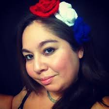 4th of july crochet flower headband