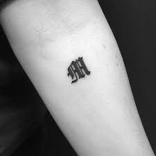 Hand Poked For Carleea Thank You Handpoke Handpoked Handpokedtattoo Handpokers Stickandpoke Stickan Old English Tattoo Aesthetic Tattoo M Tattoos