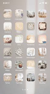 Neutral Iphone Ios 14 App Icons Aesthetic App Icons For Iphone Ios 14 40 Set Pack Background Iphone Wallpaper App App Icon Homescreen Iphone
