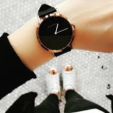 Black And Rose Gold Watch Womens The Copper Trendy Watches Watches Women Simple Watches Women Fashion