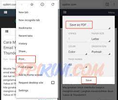 Buka google chrome di ponsel android ketik halaman web url yang anda ingin mengkonversi ke pdf. Cara Save Atau Convert Halaman Web Html Menjadi Pdf