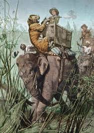 1889 British India. When tiger hunts go ...