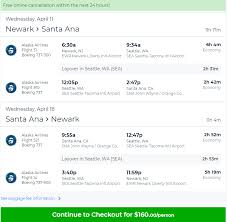 More images for how far is california from new york by plane » Cheap Flights Santa Ana California To From New York Newark 160 R T Alaska Air