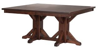60 X 60 Alexandria Dining Table In Galley Hickory From Erik Organic Dining Table Setting Dining Dining Room Furniture