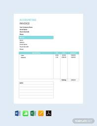 Instantly Download Free Accounting Service Invoice Template Sample Example In Pdf Microsoft Word D In 2020 Invoice Template Invoice Design Template Invoice Design