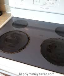 Use an unfolded paper clip or similar object to clear clogged gas port holes in the top of the burners. The Thrifty Lazy Way To Clean Your Glass Stovetop Happy Money Saver