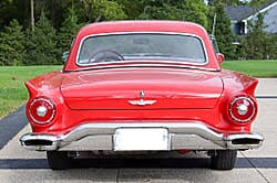 Image result for Flame Red 1957 Thunderbird