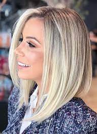 Advantages of lace front wigs lace front wigs offer the most natural appearance at every angle. Shoulder Length Long Blonde Bob Novocom Top