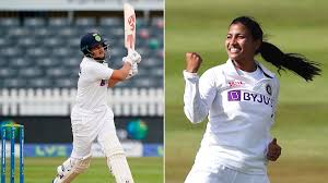 India women will take on england women in the only test of the tour at county ground, bristol. Ind Vs Eng Sneh Rana Shafali Verma Secure Draw For India Women Against England In One Off Test India Vs England Women Match Report Indiacom
