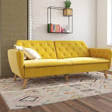 Buy luxurygoods modern faux leather reclining futon with cupholders and pillows, black at walmart.com Novogratz Tallulah Memory Foam Futon Convertible Couch Pink Velvet Walmart Com Memory Foam Sofa Cheap Couch Convertible Couch
