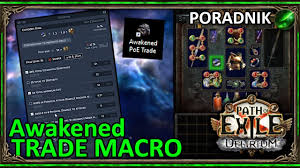 Awakened poe trade and other potentially trademarked words, copyrighted images and copyrighted readme contents likely belong to the legal entity who owns the snosme organization. Awakened Trade Macro Najlepsze Do Wyceny Poradnik Path Of Exile 3 10 Youtube