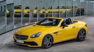 Maybe you would like to learn more about one of these? Mercedes Slc Final Edition Debuts As Roadster S Colorful Finale