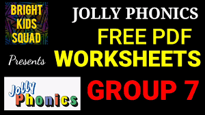 Maybe you would like to learn more about one of these? Free Pdf Worksheets Download Jolly Phonics Group 7 Jollyphonicsworksheetsgroup7 Youtube