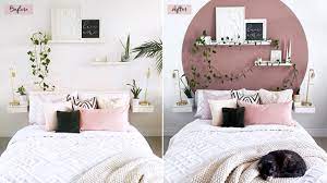 If you are worried that getting a circle bed can take a lot of space in the house, consider getting this double purpose couch. Paint Project A Diy Statement Headboard House Home