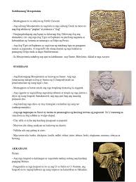<b> uri ng pamahalaan na umiiral sa greece. Kabihasnang Mesopotamia
