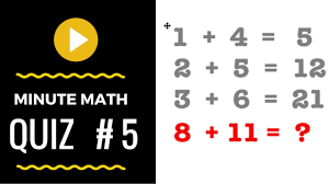 Math iq test genius math puzzle with answer mathematics logic brain teaser. Answer Key Maths Puzzle Game With Answer