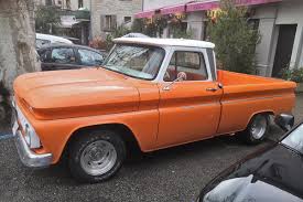 Image result for Orange 1964 Truck