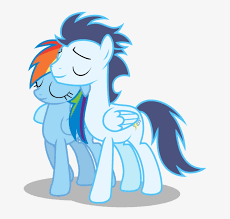 Themed to characteristics and/or personality, and usually shown on the flank (upper thigh in personifications). My Little Pony Rainbow Dash And Soarin In Love Mlp Soarindash Vector Transparent Png 811x811 Free Download On Nicepng