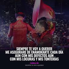 Gracias por quererme, como yo te quiero musica.com. Calibre 50 Siempre Te Voy A Querer Facebook