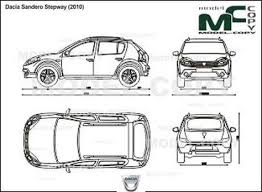 Dacia Sandero Stepway 2010 Disegno Model Copy Dacia Sandero Nutzfahrzeuge Ford