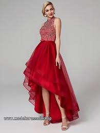 Wunderschöne festliche kreationen im vokuhila stil. Vokuhila Abendkleid 2019 Funkelnd Mit Pailletten In Rot Vorne Kurz Hinten Lang Vokuhila Abendkleid Abendkleid Abschlussball Kleider