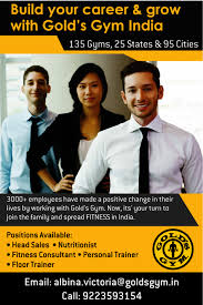 Gold's gym application form online. Jobs In Gold S Gym India Vacancies In Gold S Gym India Opportunities At Gold S Gym India Jobs At Gold S Gym India Openings At Gold S Gym India