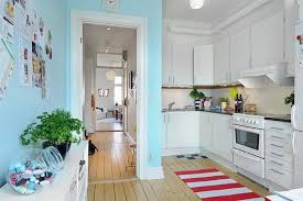 cool blue interior paint and colorful