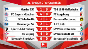 Alle paarungen und termine der runde. Bundesliga On Twitter Die Bisherigen Ergebnisse Des Spieltags Auf Einen Blick Der Fcbayern Werderbremen Waren Heute In Torlaune