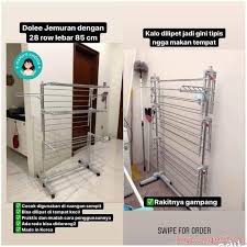 Wong kreatif 1 year ago. Wa 085227715986 Dolee Jemuran Baju Stainless Steel Home Facebook