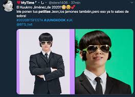 Bts still with youmy heart help✨ get a discount on yesstyle with my code daniali7 ✨check out the original video: Bts Festa 2020 Jungkook Con Patillas Y Los Memes Que Se Hicieron Viral Kpop Big Hit Army Fotos Y Video Cultura Asiatica La Republica