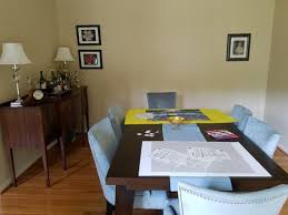 Sometimes, all your bedroom or living room needs is an accent wall to freshen things up! Wallpaper Accent Wall In Dining Room