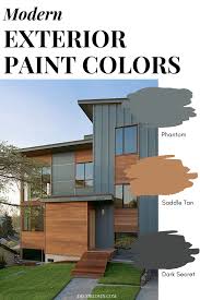 Modern Exterior Paint Colors In 2020 House Paint Exterior Modern Exterior Exterior Paint Colors For House