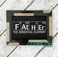 Father Periodic Table Embroidery Design Dejah Vue Designs Embroidery Designs Digitized Embroidery Designs Design