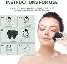 Gua Sha Facial Tools Body Black Guash
