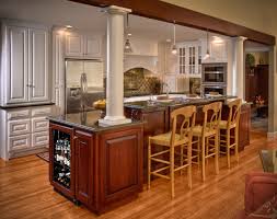 Style is the name of the game here. Kitchen Islands With Columns An Ideabook By Anna Ochoa
