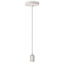 Fantado Modern Metal White Hardwire Cord Kit Ceiling Pendant Light Fixture W Braided Cloth Cord 6 Ft By Paperlanternstore Walmart Com Walmart Com