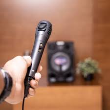 Rock out with the mic guy wireless microphone & bluetooth speaker! Geepas 8 Inch Trolley Bluetooth Speaker Wireless Microphones Battery Powered Rechargeable Karaoke Dj Speaker With