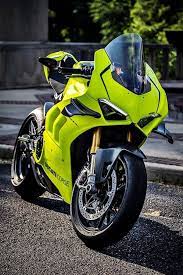 Ducati Panigale In Florescent Green Modifiedx Ducati Panigale Sports Bikes Motorcycles Ducati