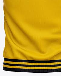 Download Men S Quarter Zip Sweatshirt Mockup Back View Of Zipped Pullover In Apparel Mockups On Yellow Images Object Mockups