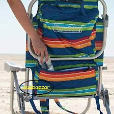 2020 New Summer Tommy Bahama Backpack Beach Chair Storage Pockets Pool Camping Ausbazzar