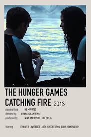 Katniss everdeen has came back home safe after winning the 74th annual hunger games. The Hunger Games Catching Fire By Cass Iconic Movie Posters Film Posters Minimalist Hunger Games Poster