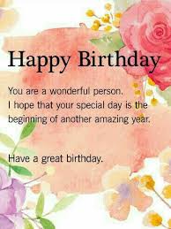 Birthday Wishes For Special Person In English Happy Birthday Verjaardagscitaten Verjaardagsafbeeldingen Verjaardagskaarten