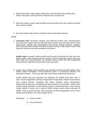 We did not find results for: Diskusi 8 Analisis Data Docx 1 Setelah Data Diolah Maka Tahapan Selanjutnya Ialah Interpretasi Dan Analisis Data Silakan Diskusikan Perbedaan Antara Course Hero